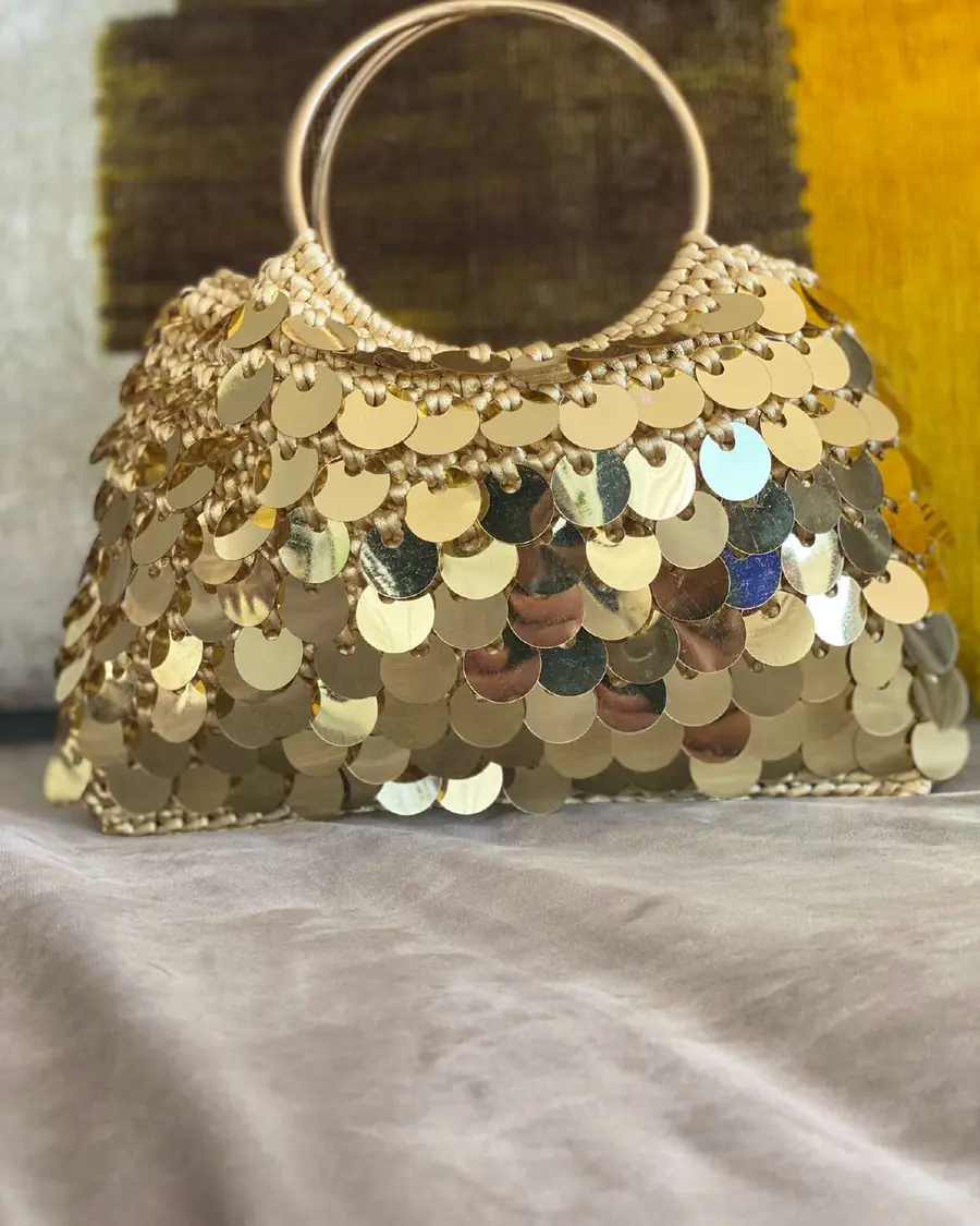 Pezzi unici — Paillettes oro