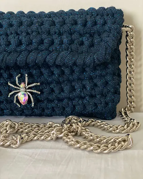 Pezzi unici Pochette blu notte